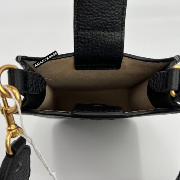 Tory Burch Thea Cellphone Crossbody In Black - Picture 9 of 10